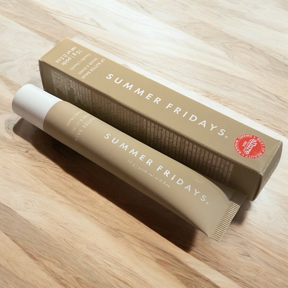 SUMMER FRIDAYS Lip Butter Vanilla Tinted Balm